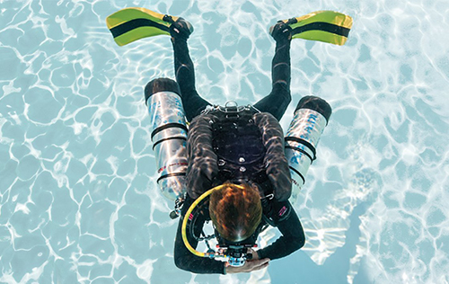 Sidemount Diver
