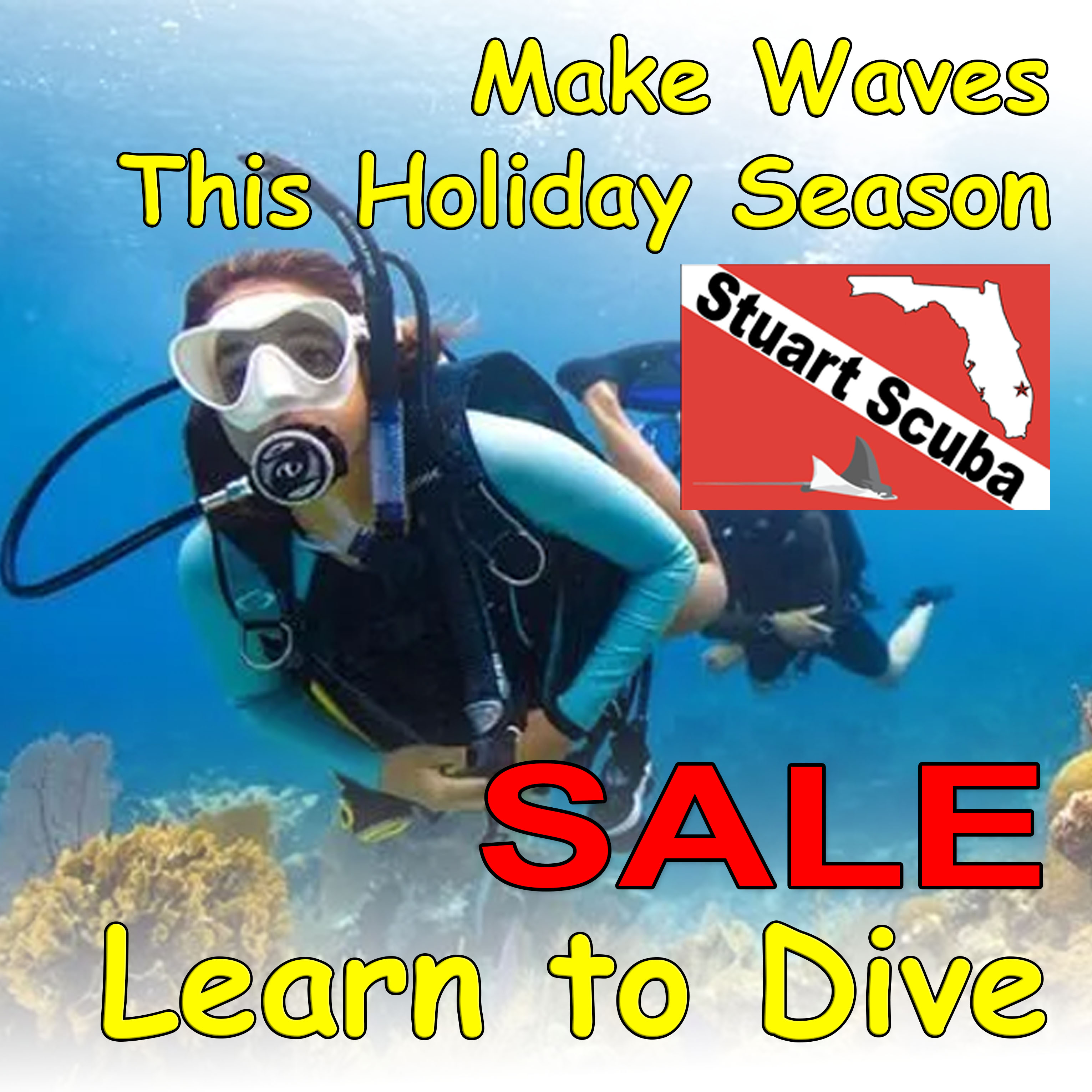 Get Certified or Give the Gift of Diving SALE
