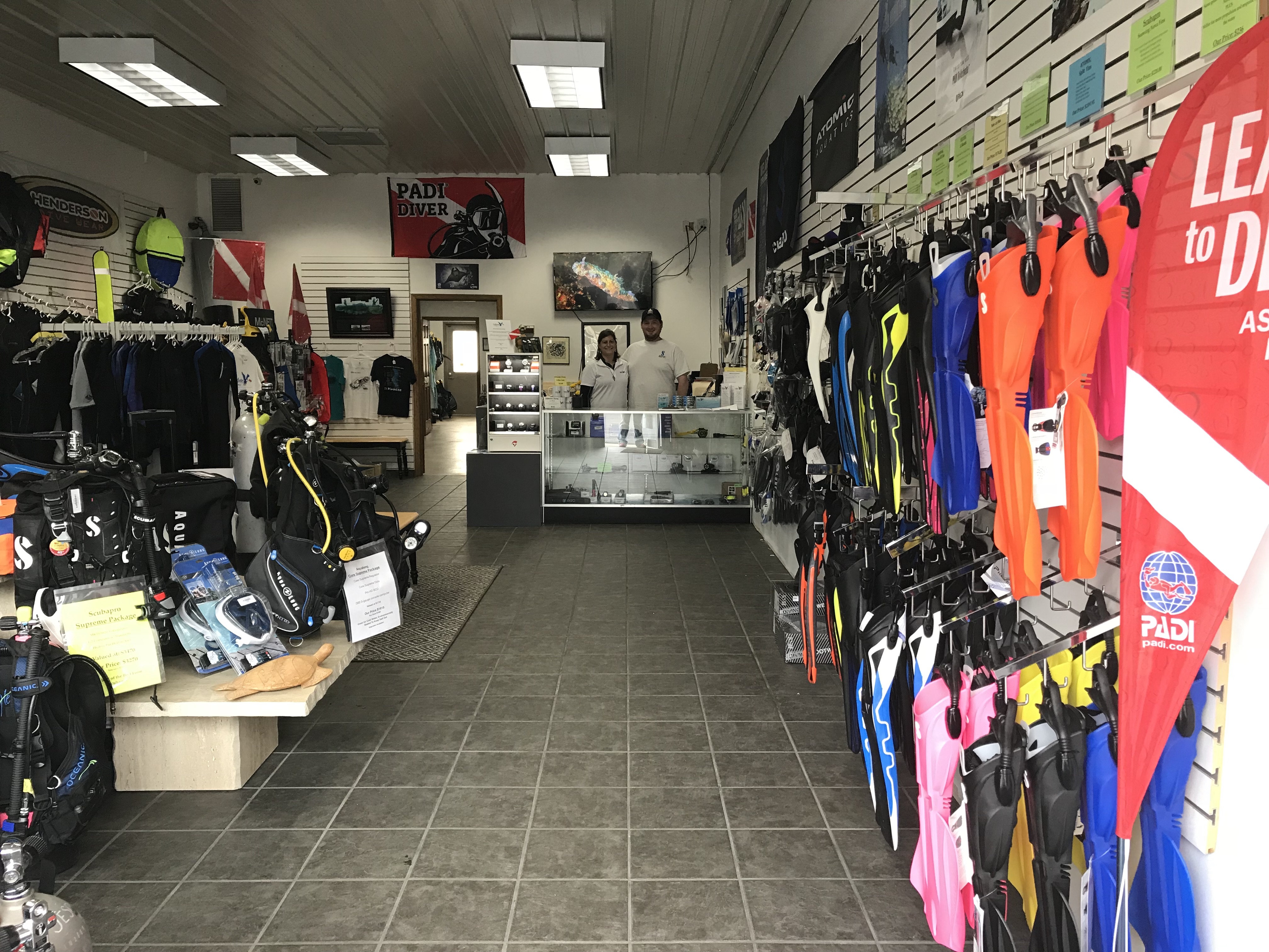 Stillwater DivingPADI CertificationScuba Equipment SalesEquipment
