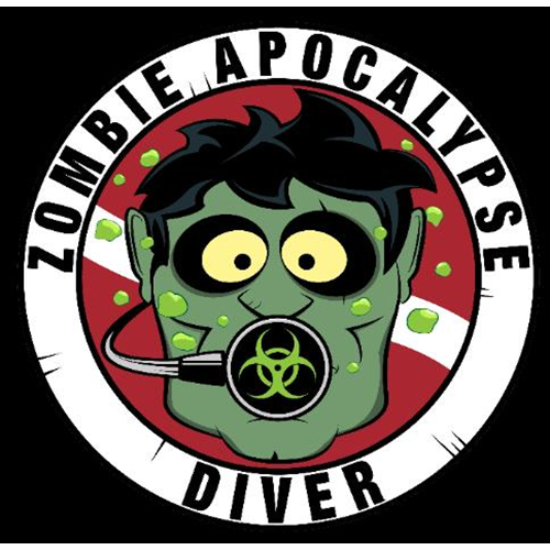 The Zombie Apocalypse Diver $75