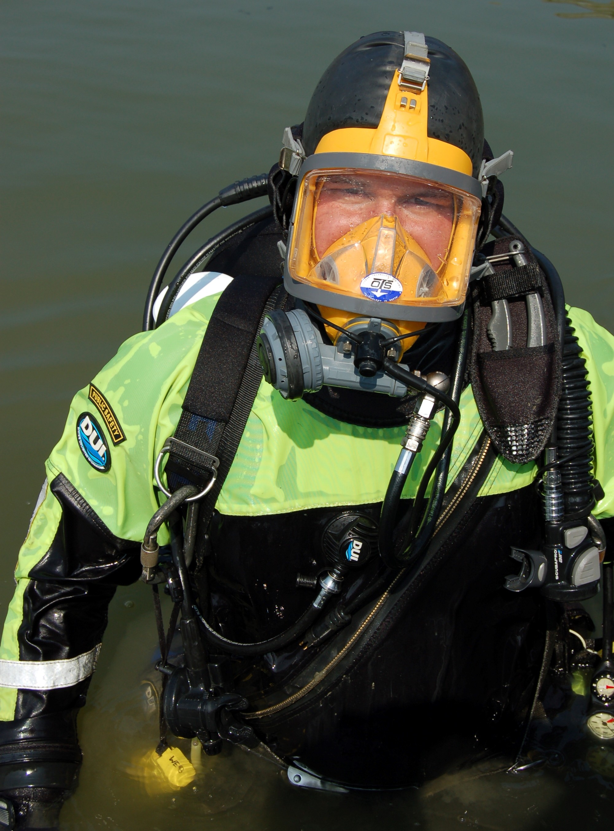 NAUI Drysuit and Full Face Combo $499.