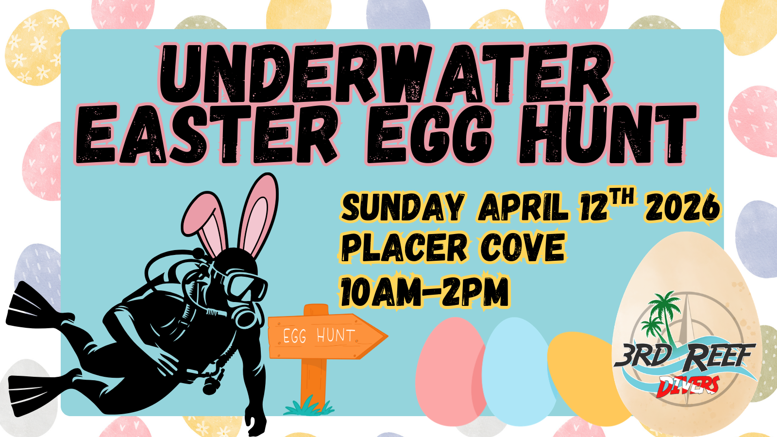 Underwater Easter Egg Hunt