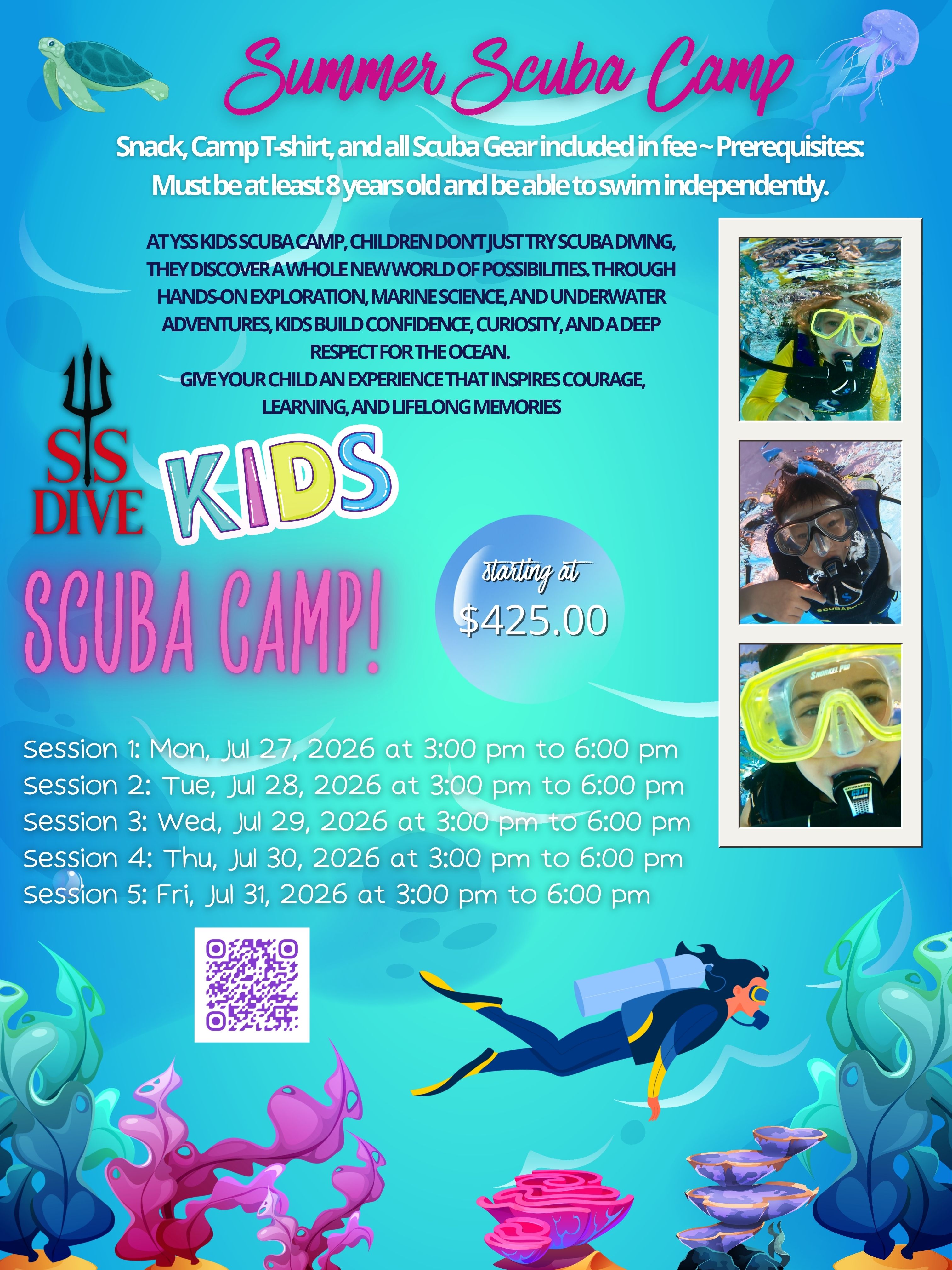 Summer Scuba Camp