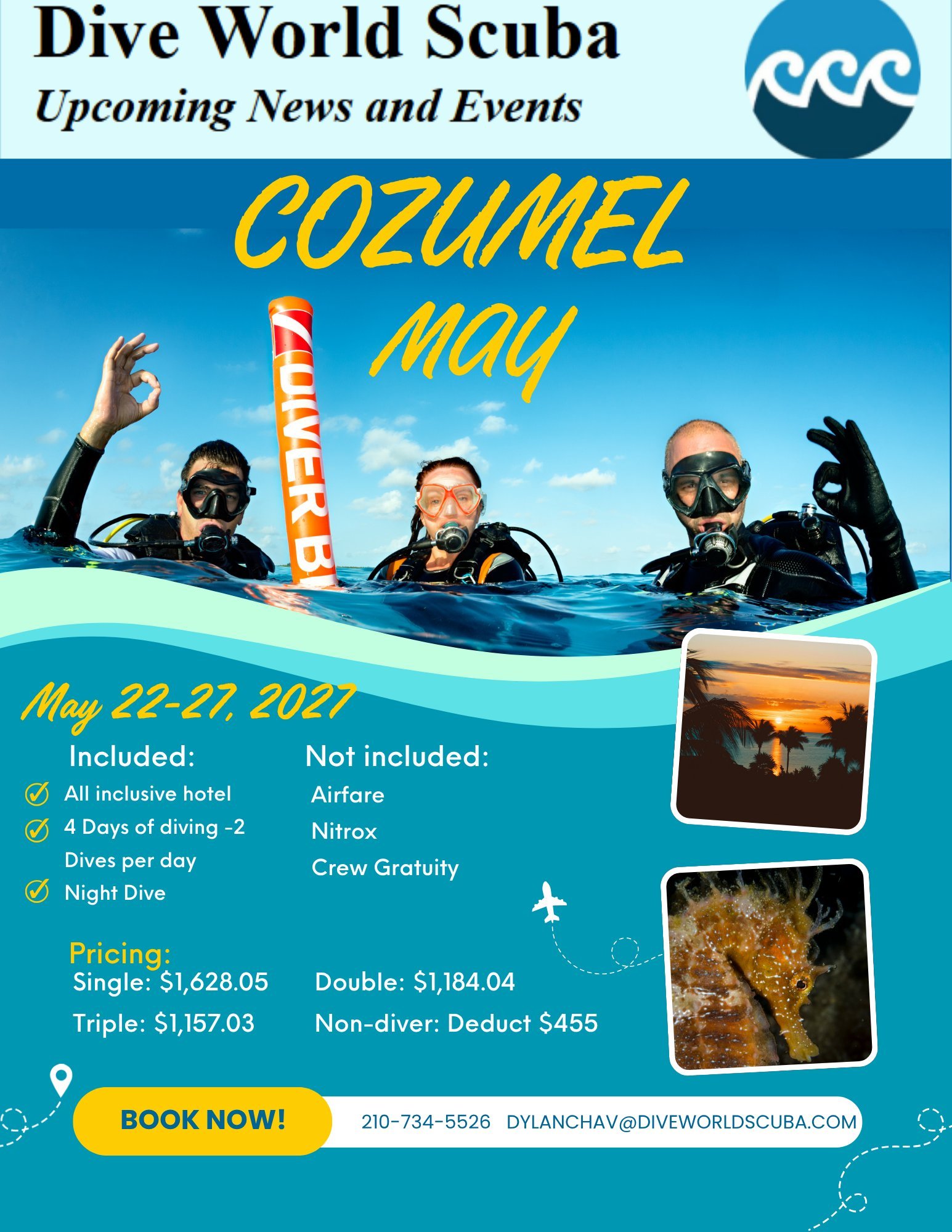 Cozumel - May 22-27, 2027 - Hotel Cozumel