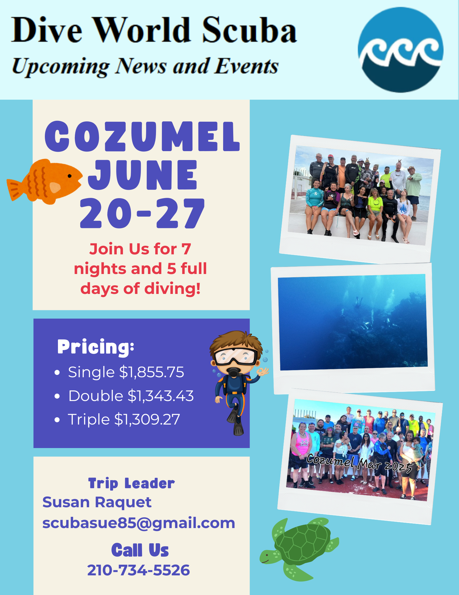 Cozumel - June 20-27, 2026 - Hotel Cozumel