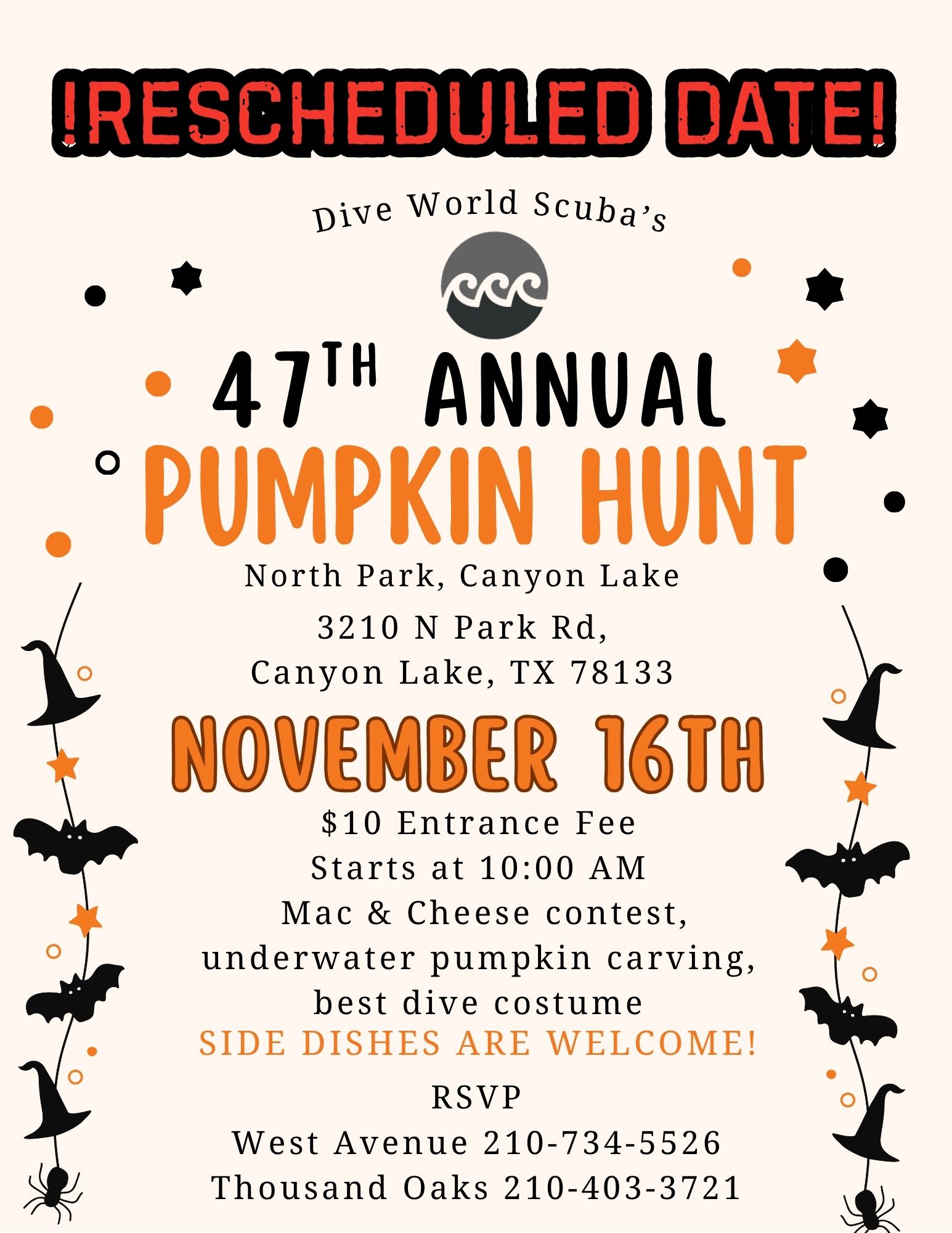 47th Annual Underwater Pumpkin Hunt 47th Annual Underwater Pumpkin Hunt