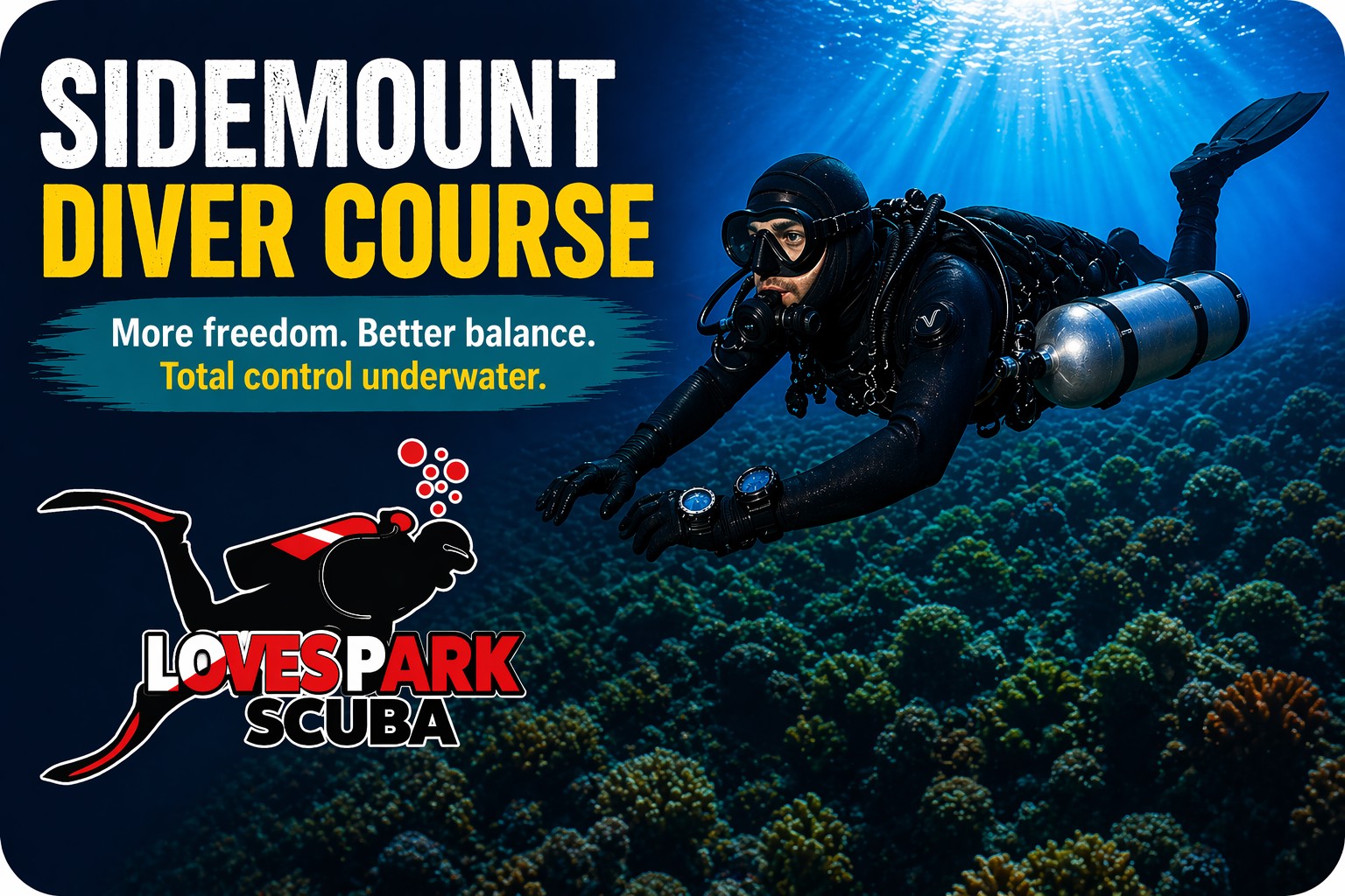 SDI Sidemount Diver