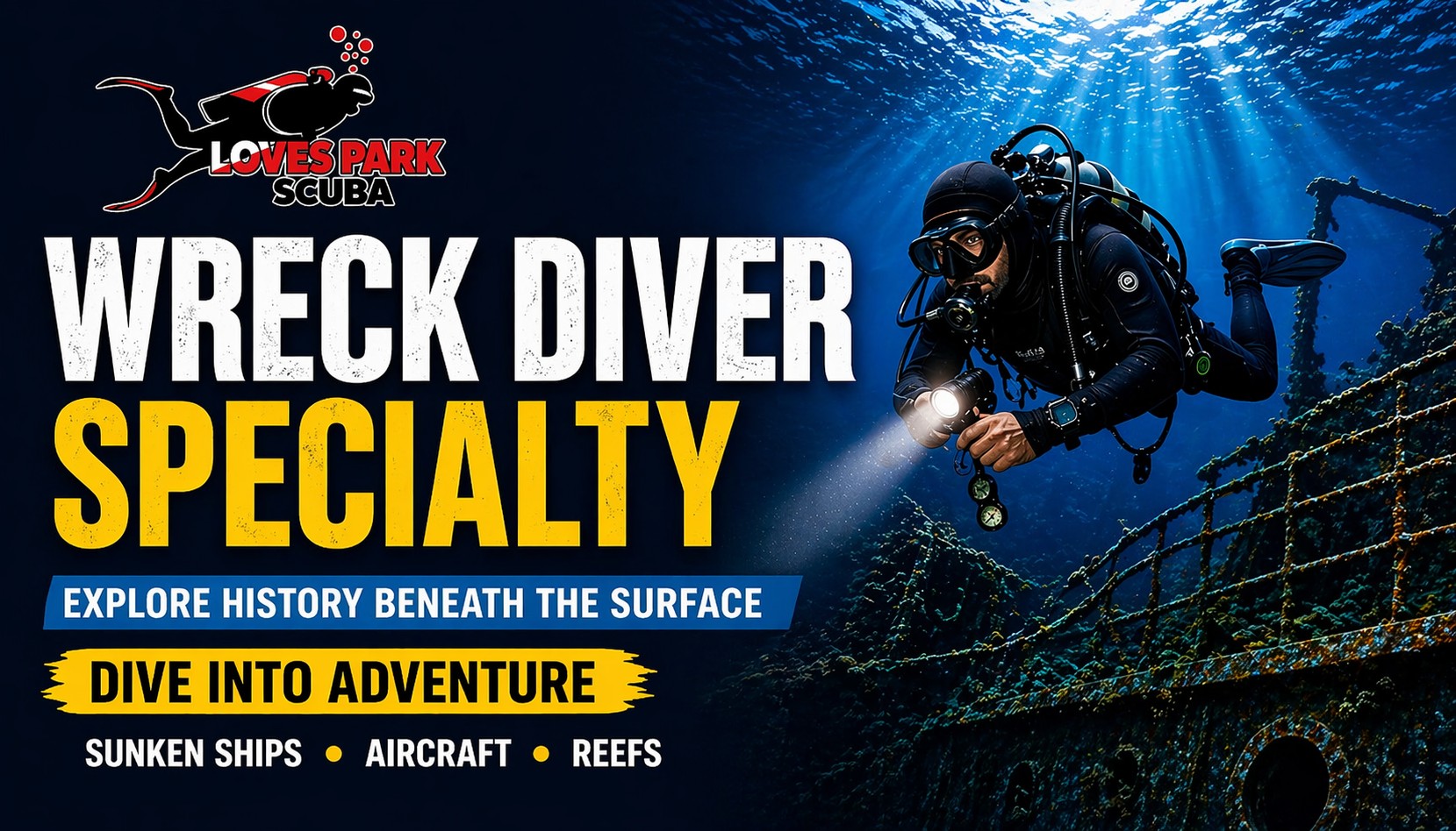 SDI Wreck Diver