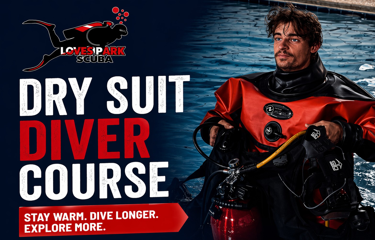 SNSI Dry Suit Diver