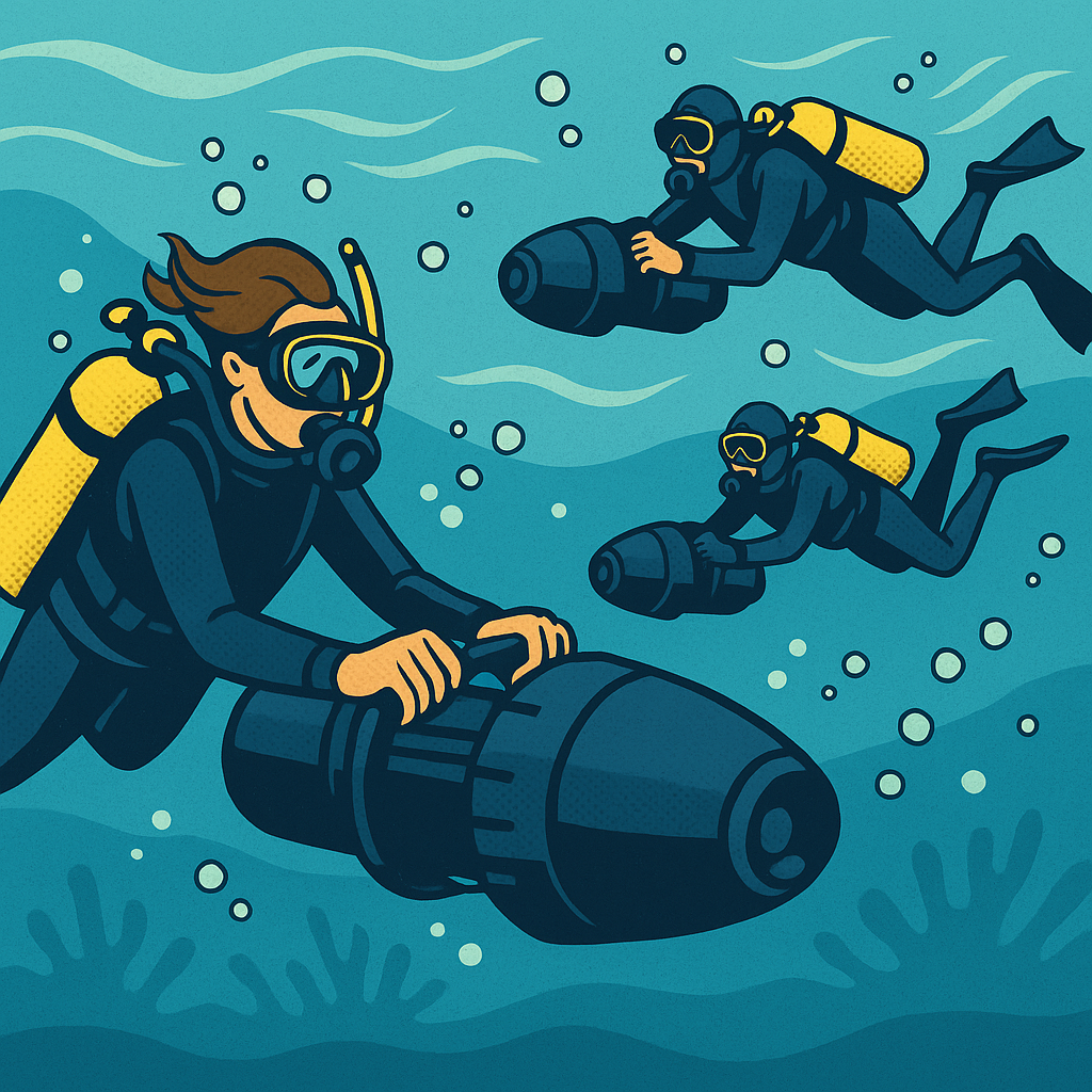 DPV Demo (Dive Propulsion Vehicle)