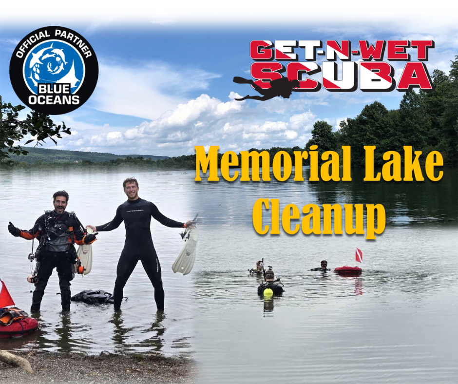 Blue Oceans Cleanup Event At Memorial Lake State Park