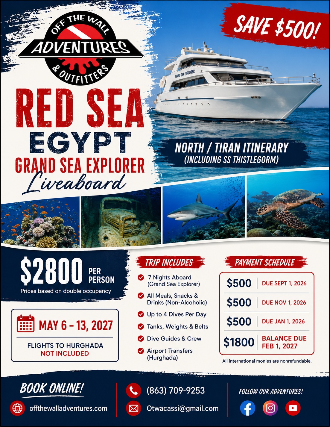 Red Sea All Inclusive Liveaboard