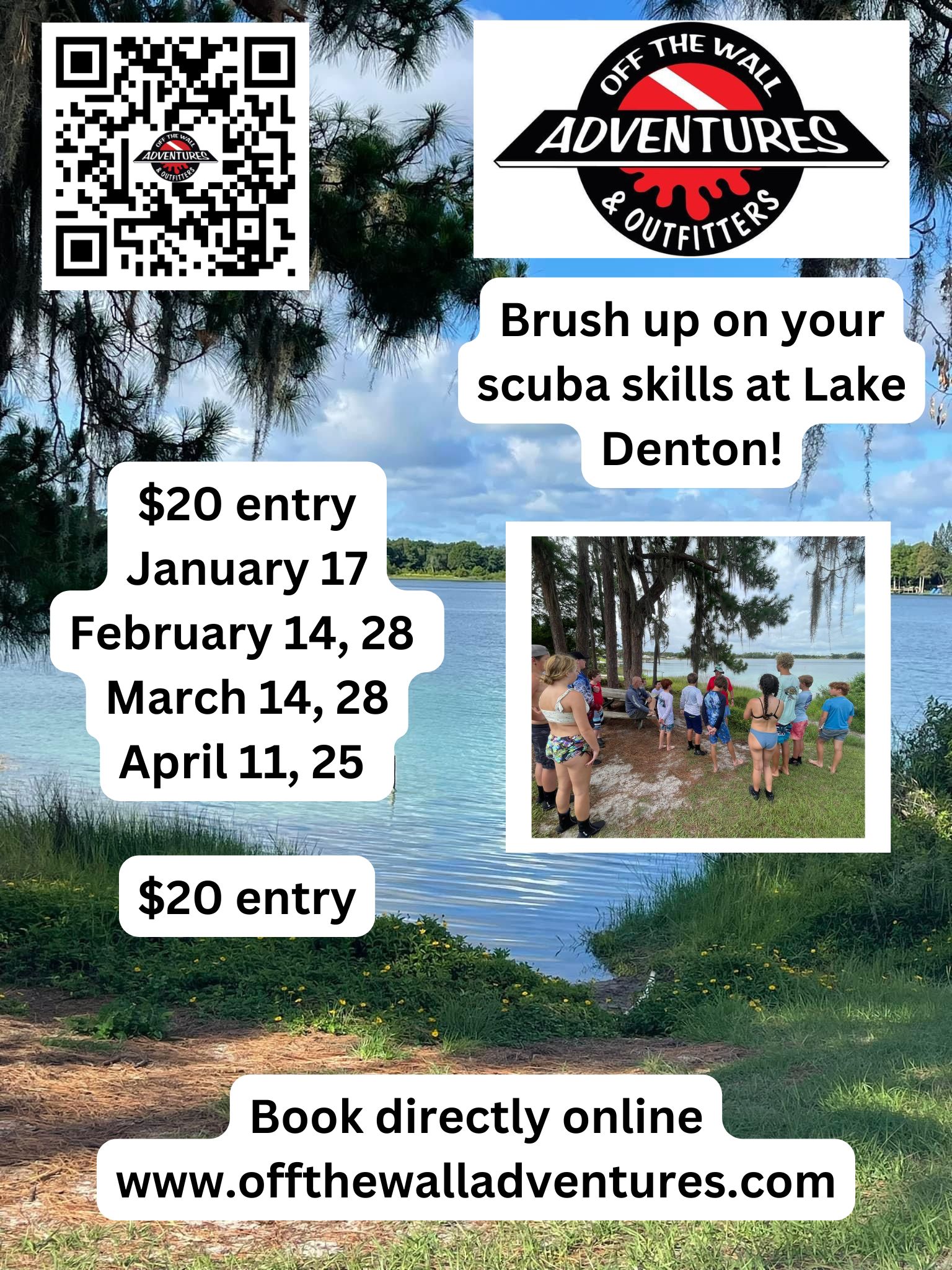 Lake Denton Training Dives