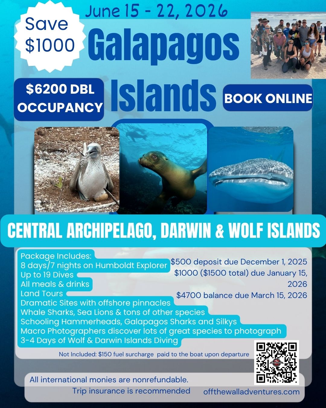 Galapagos All-Inclusive Liveaboard