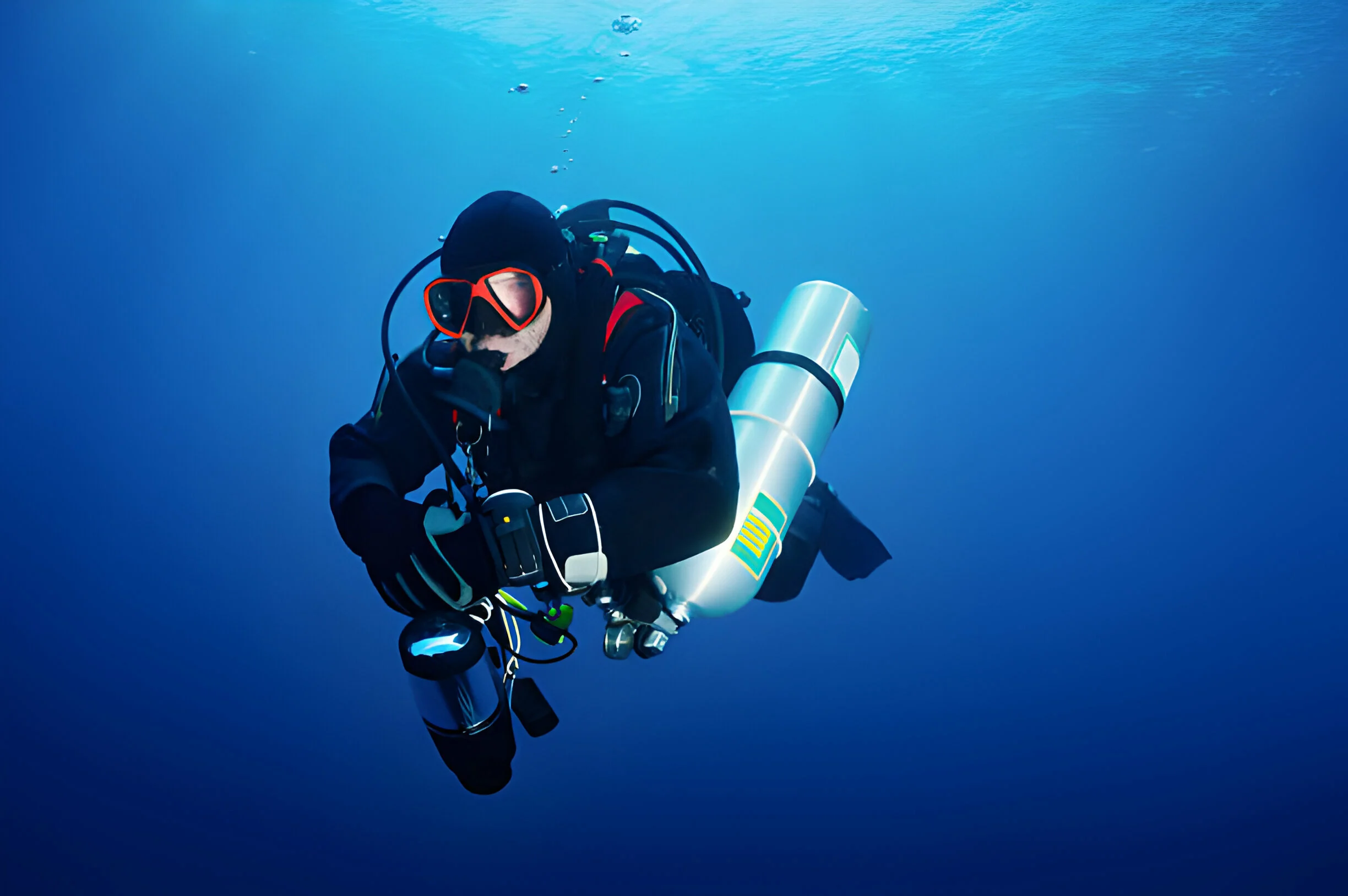 Self Sufficient Diver