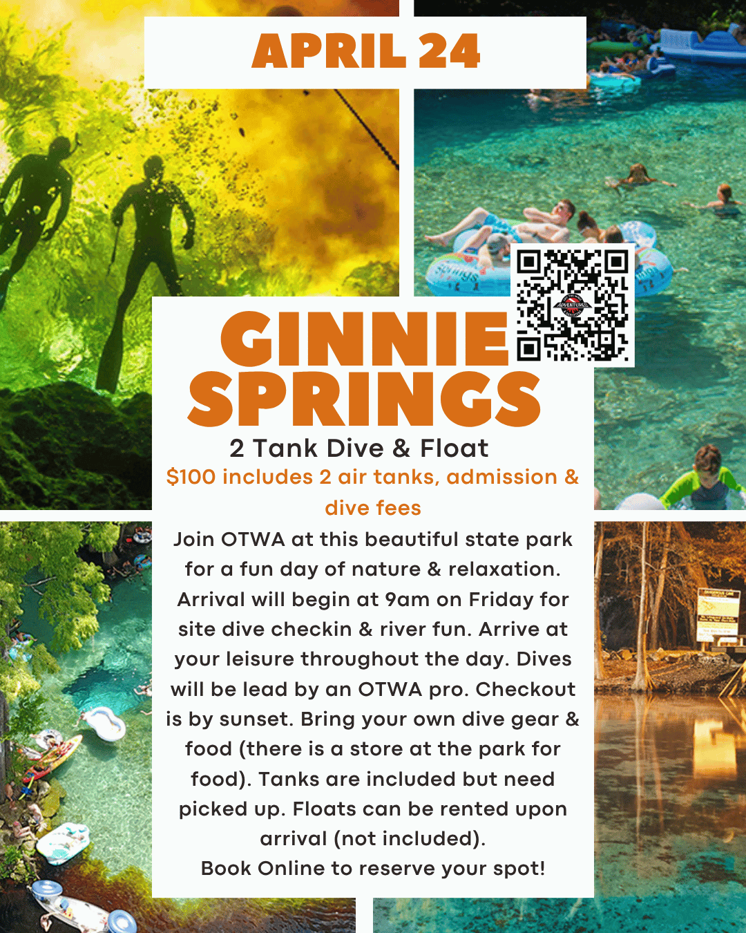 Ginnie Springs - Float & Dive