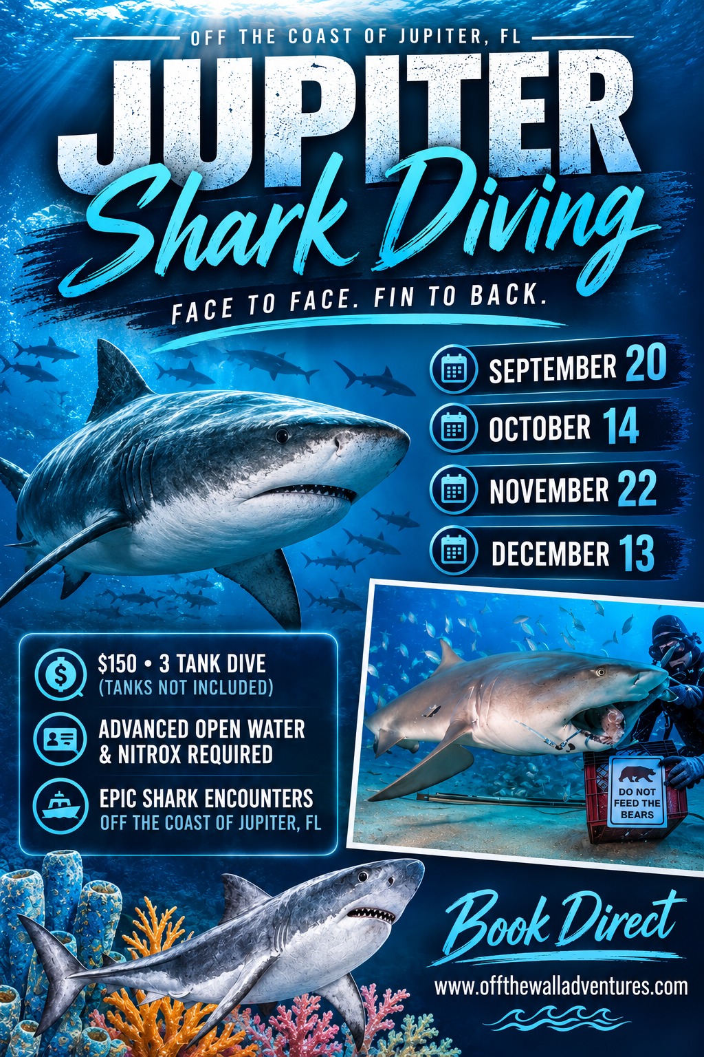 Jupiter Shark 3 Tank Dive