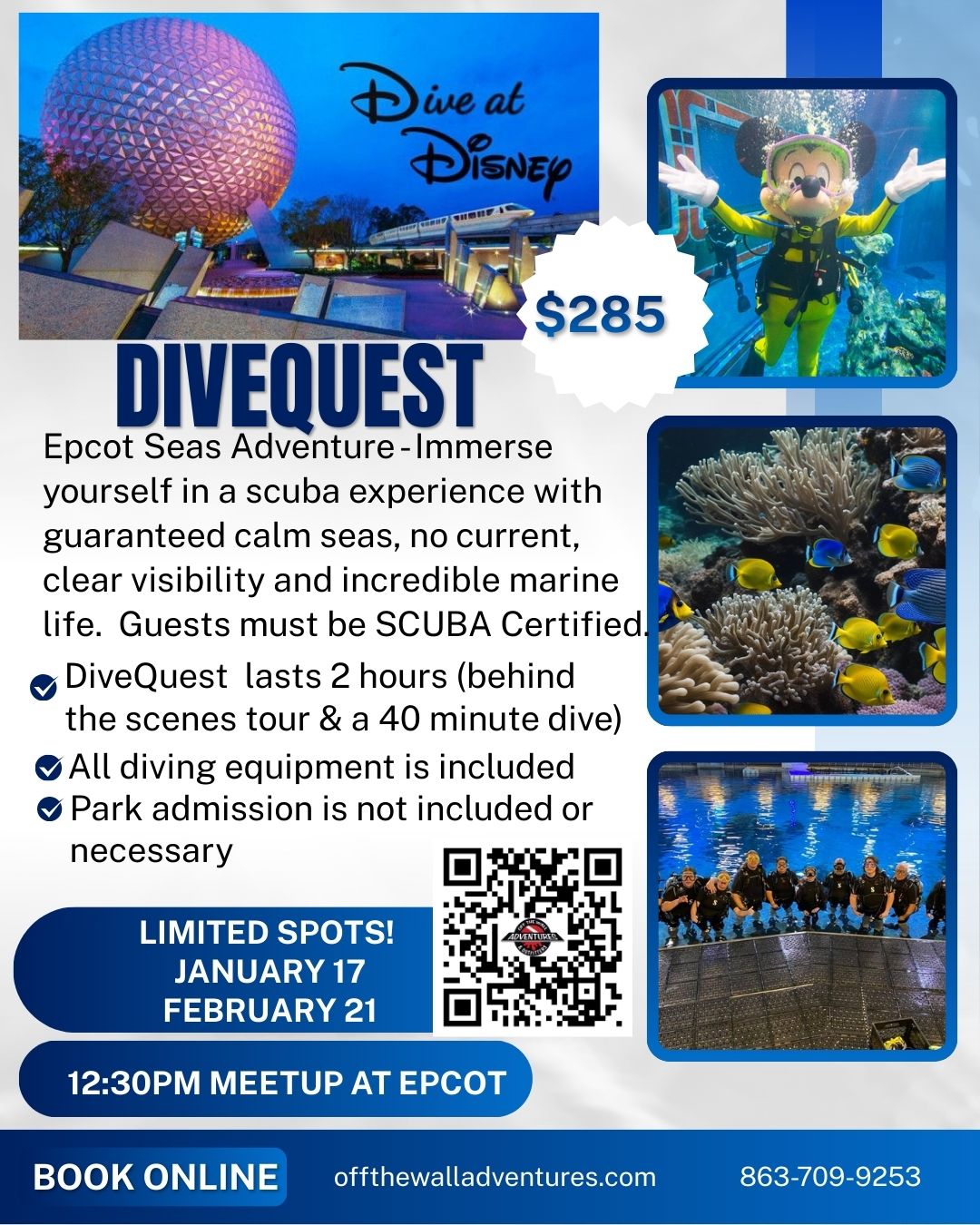 DiveQuest - Explore Epcots Sea Adventure