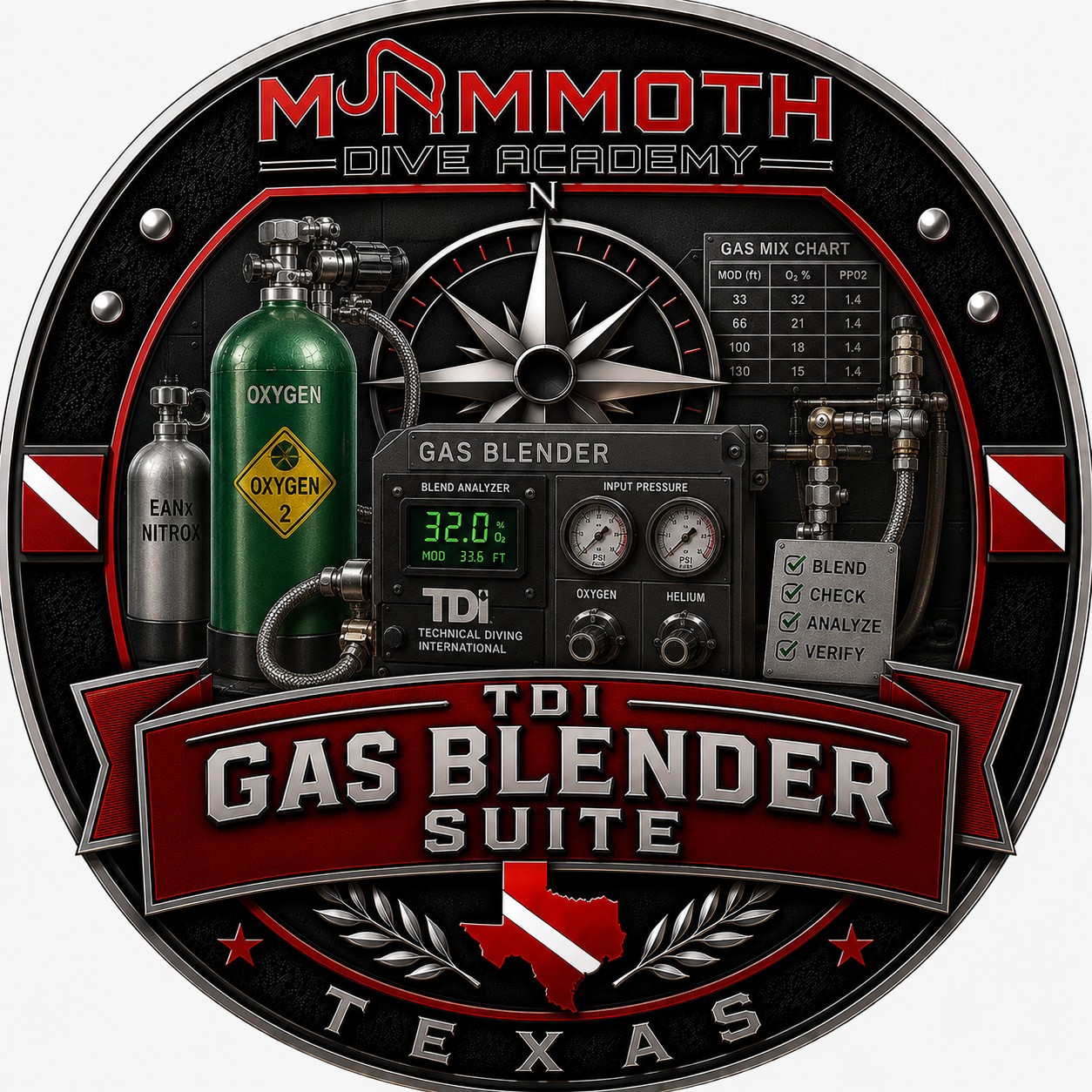 TDI GAS BLENDER SUITE
