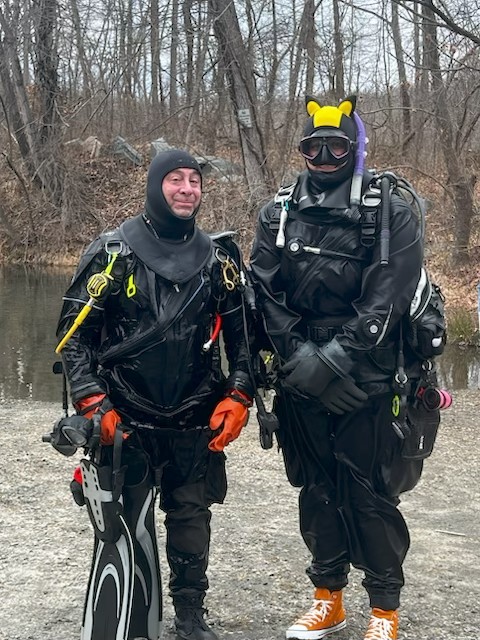Dry Suit Diver