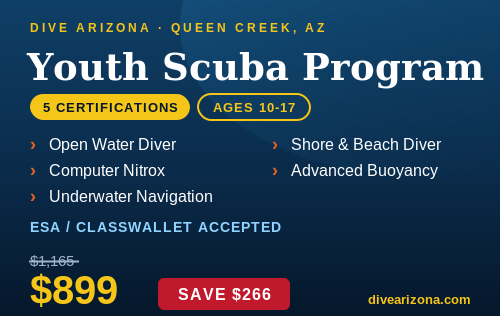 Youth Scuba Program