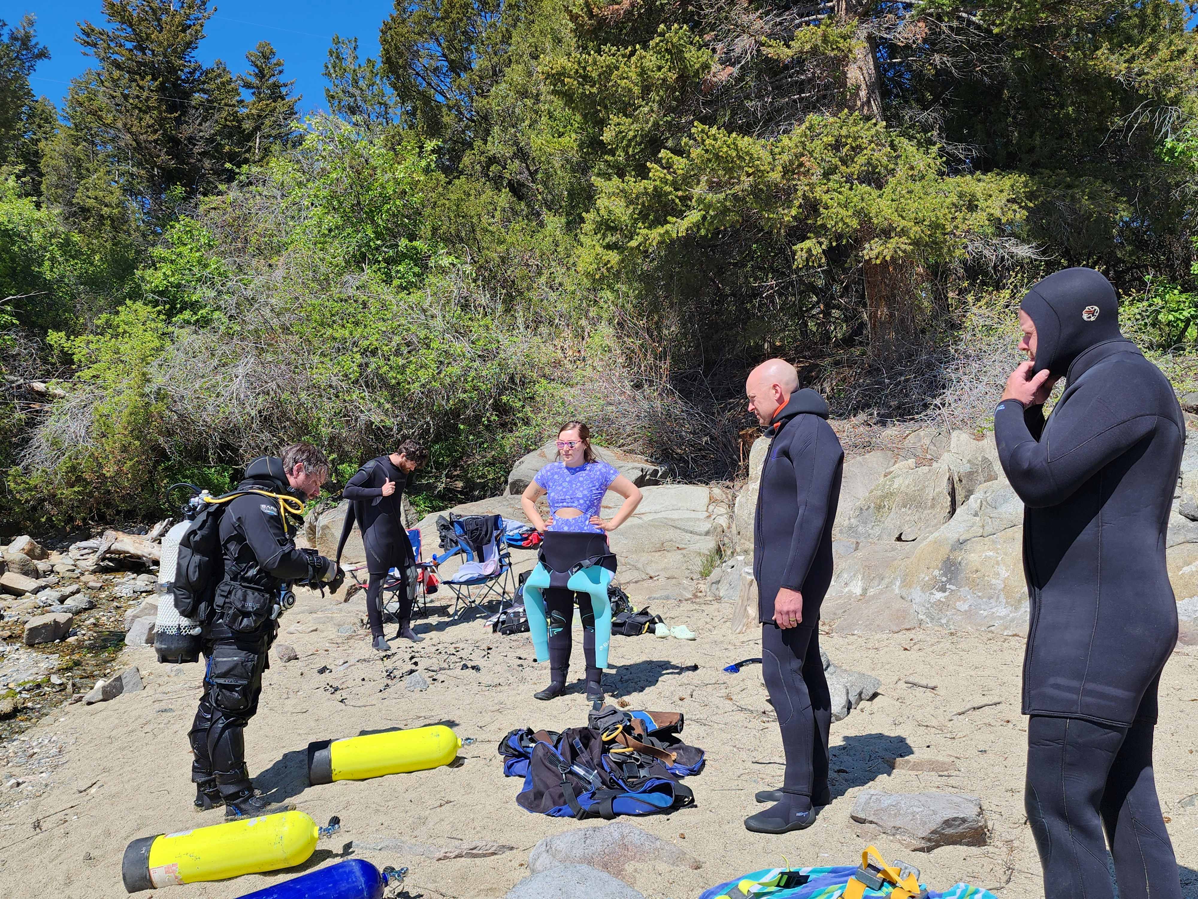 Memorial Day Dive Season Kick off