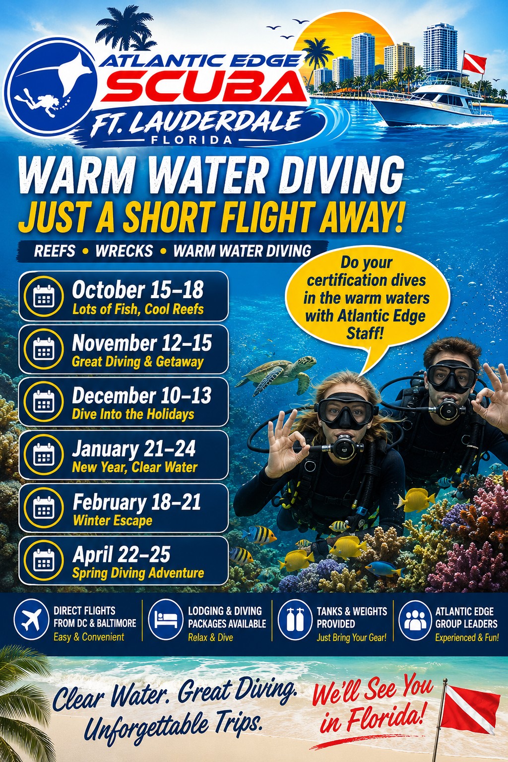 Fort Lauderdale Dive Getaway