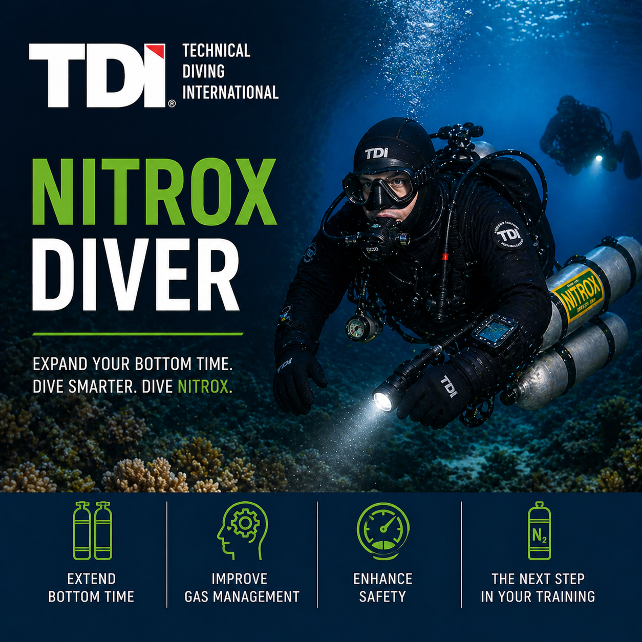SDI TDI Nitrox Diver