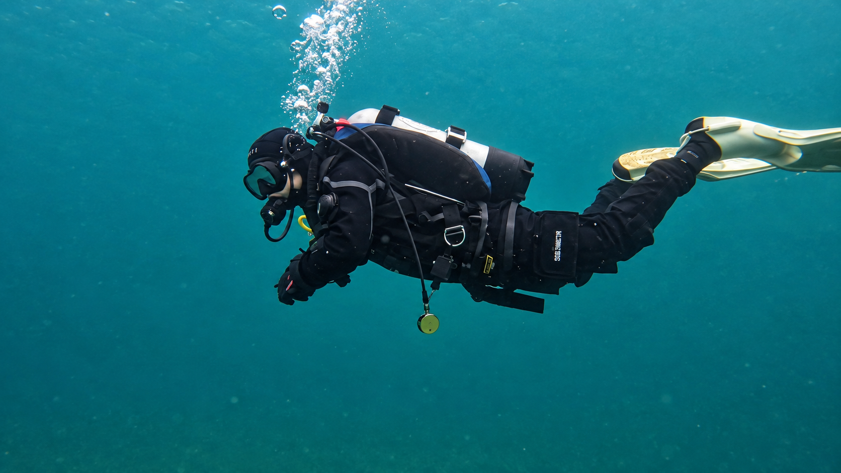 NAUI Dry Suit Diver
