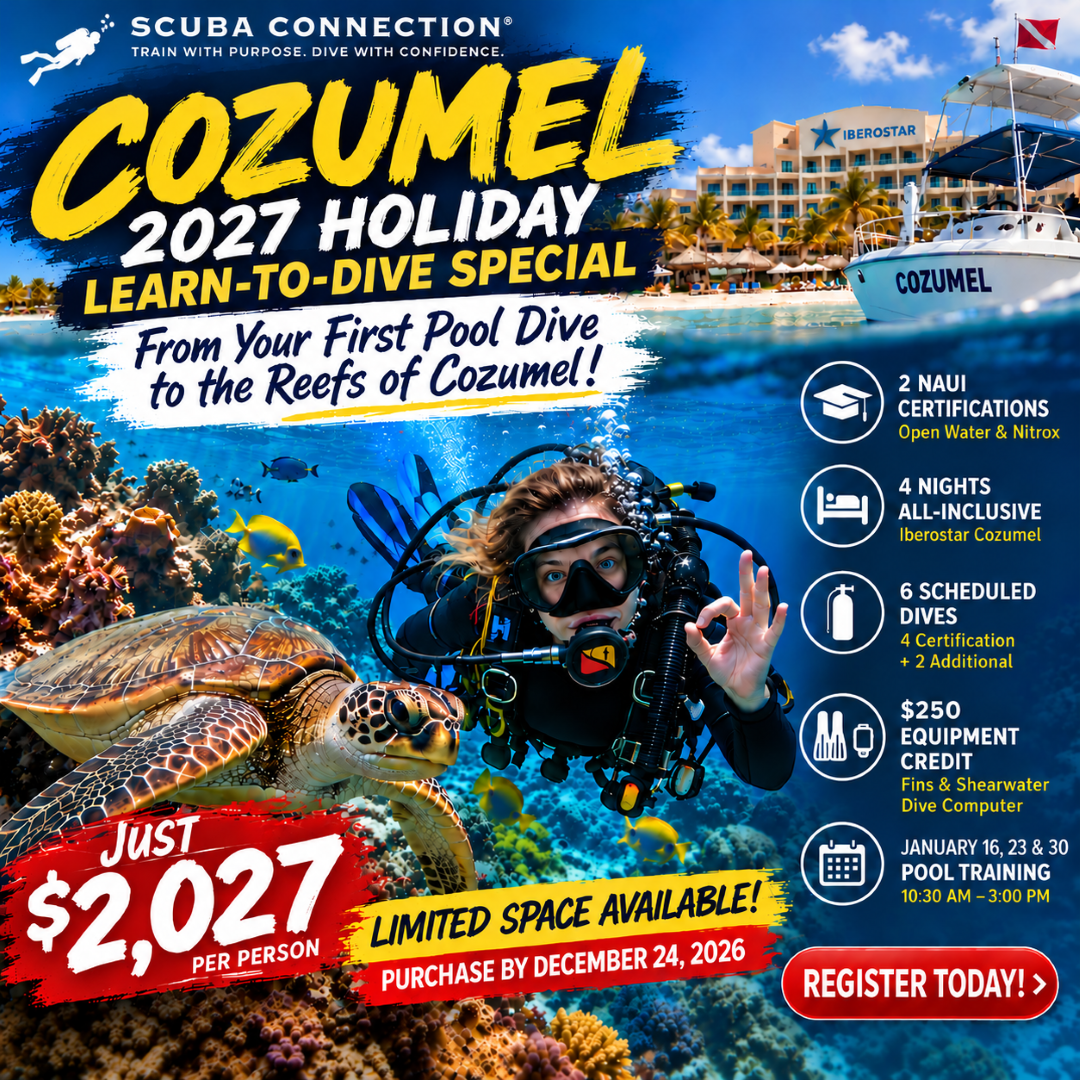 Cozumel 2027 – Holiday Learn-to-Dive Special