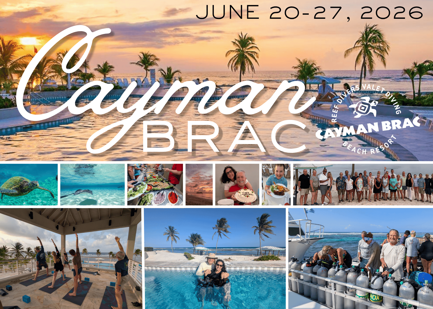 Cayman Brac June 20-27, 2026