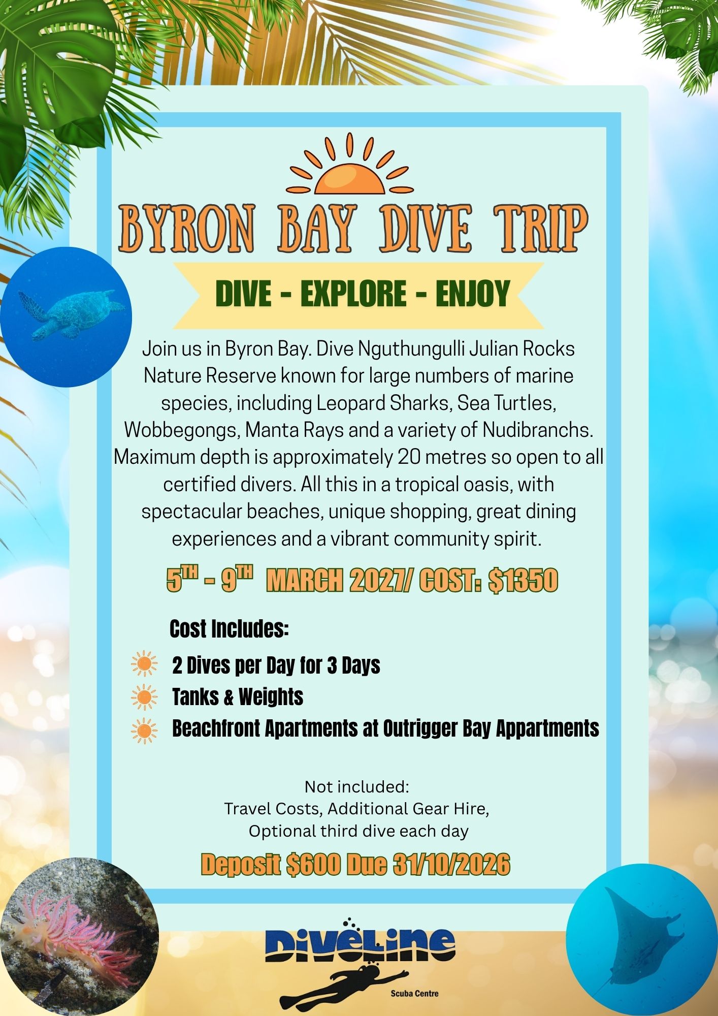 2027 Byron Bay Trip