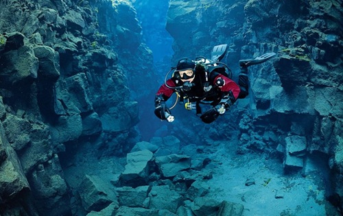 Dry Suit Diver
