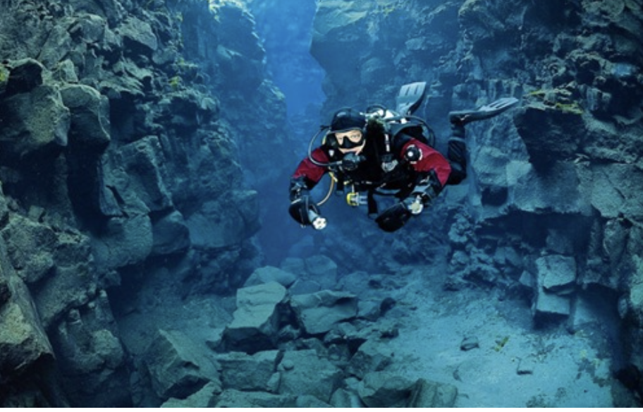 Dry Suit Diver