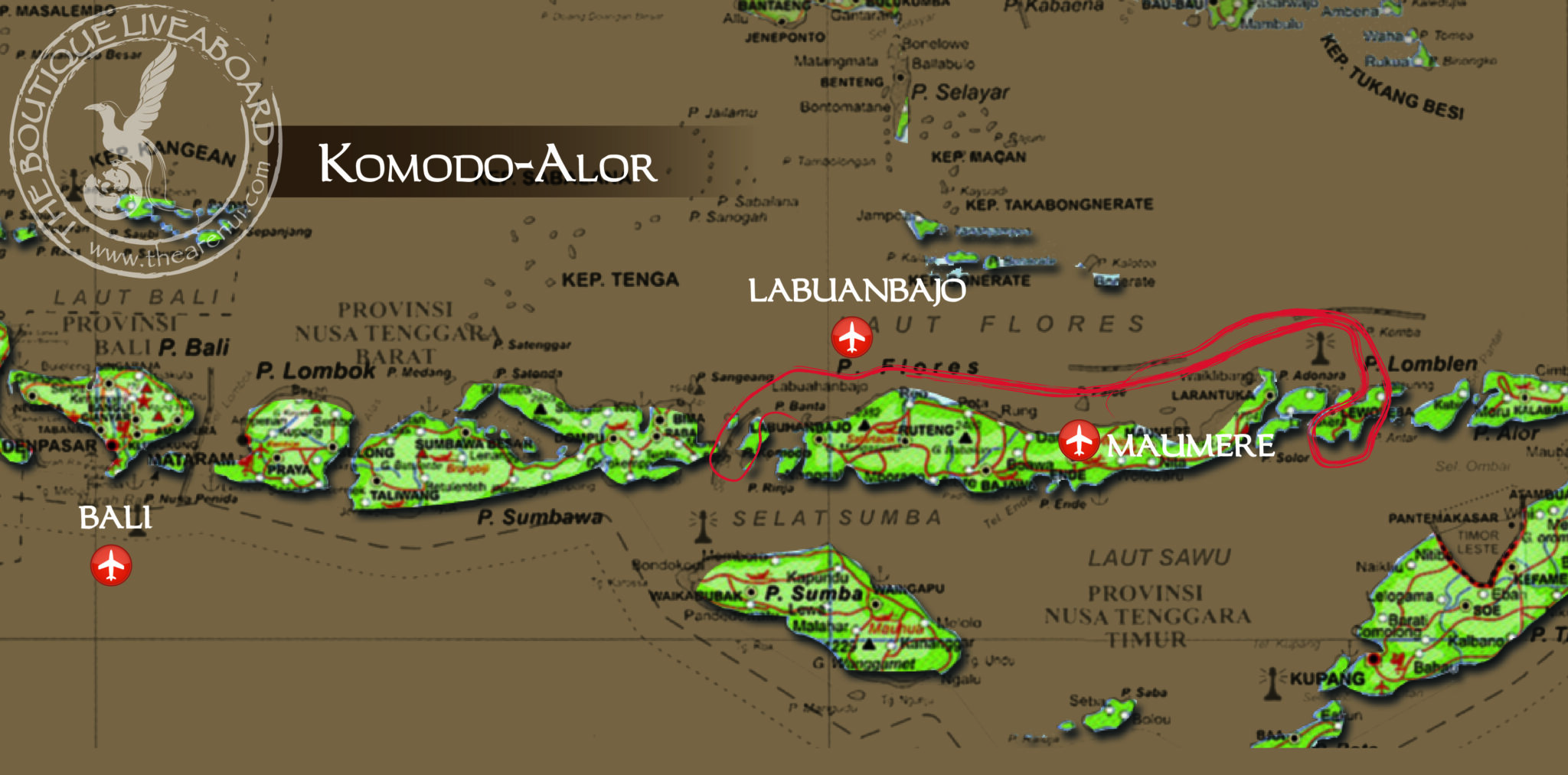 Indonesia Areuni   Komodo-Alor  2031