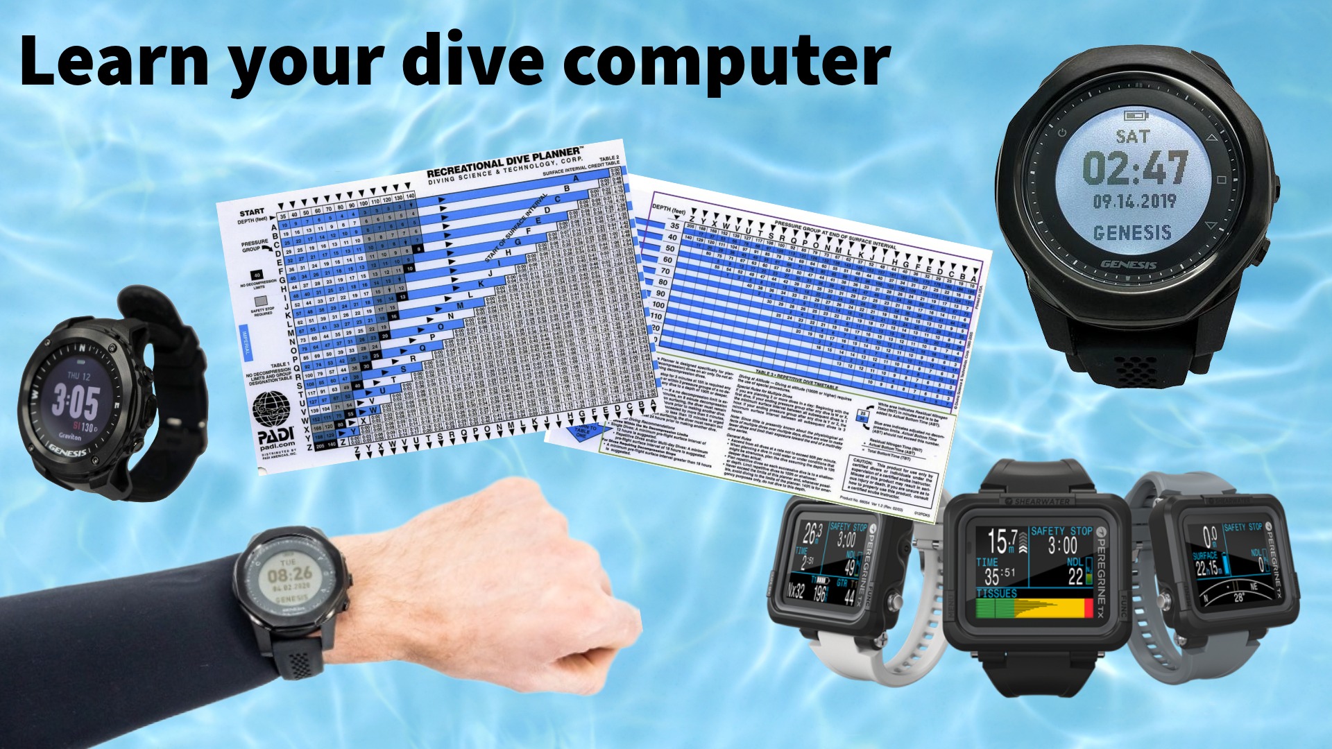 Learn your dive computer