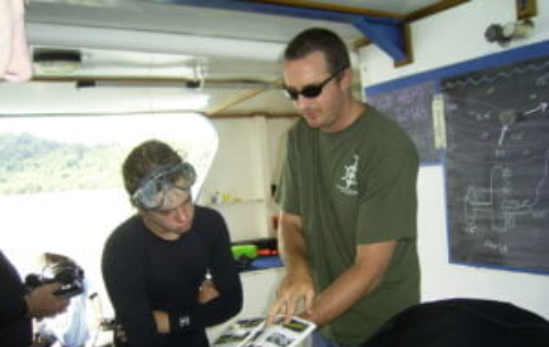 Dive Guide and Dive Master