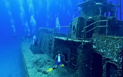 Wreck Diving – Non-Penetration