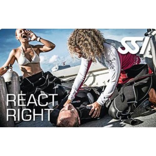 React Right (First Aid, CPR, AED and O2)