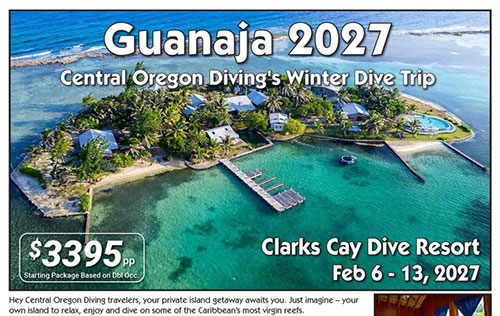 Guanaja February 6 – 13, 2027