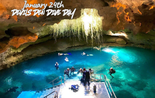 Devils Den Dive Day - January 24th