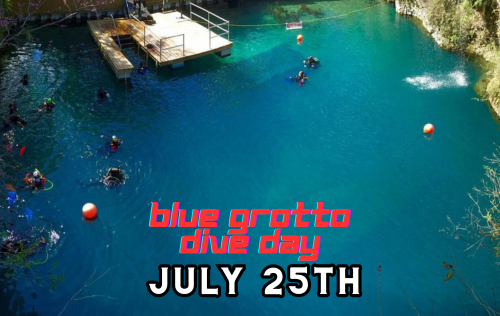 Blue Grotto Dive Day - July 25th