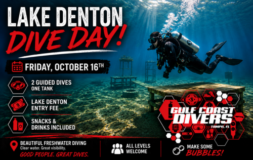 Lake Denton Dive Day - Friday October 16th